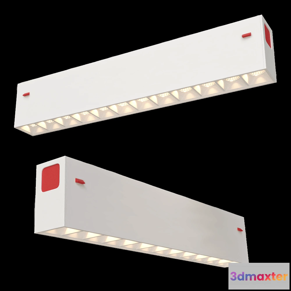 1657764 - DENKIRS - Track light DK8001-WH 3D Max