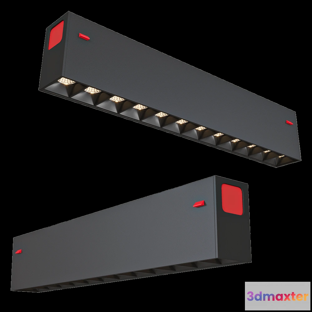 1657772 - DENKIRS - Track light DK8001-BK 3D Max