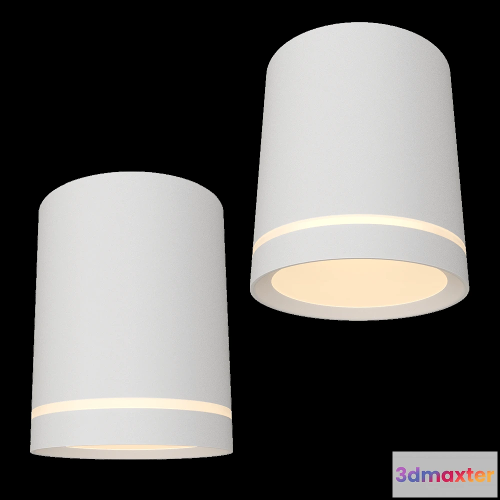 1657834 - DENKIRS - Spot overhead lamp DK4016-WH 3D Max