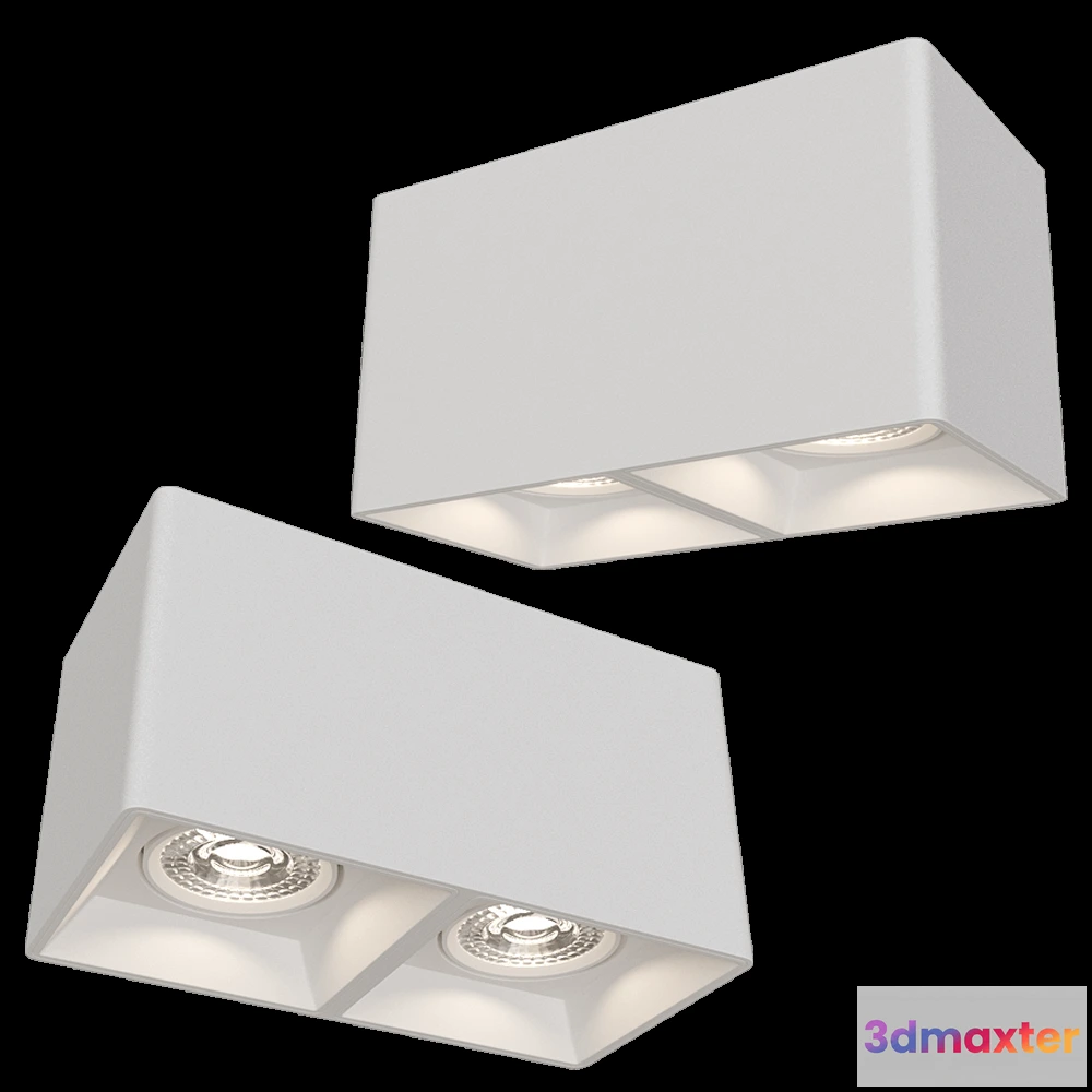 1657854 - DENKIRS - Spot overhead lamp DK3035-WH 3D Max