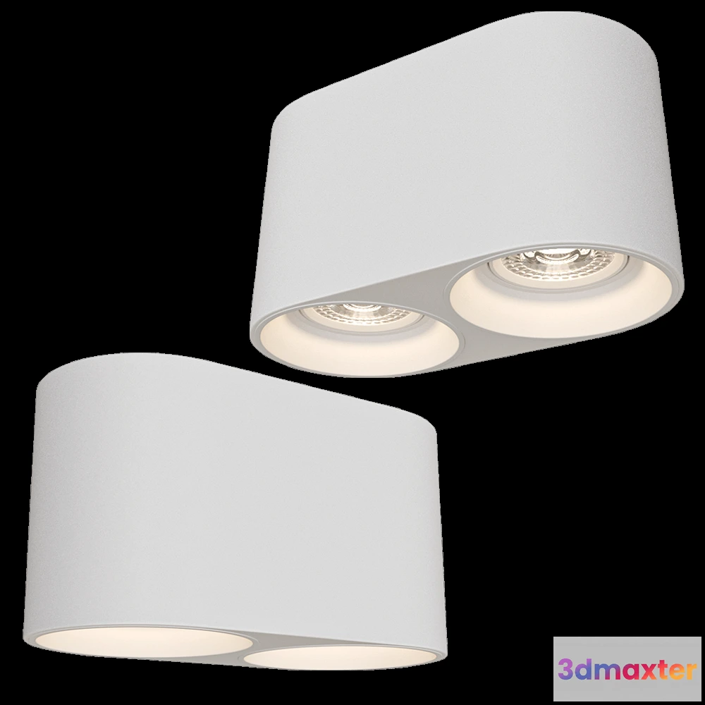 1657864 - DENKIRS - Spot overhead lamp DK3036-WH 3D Max