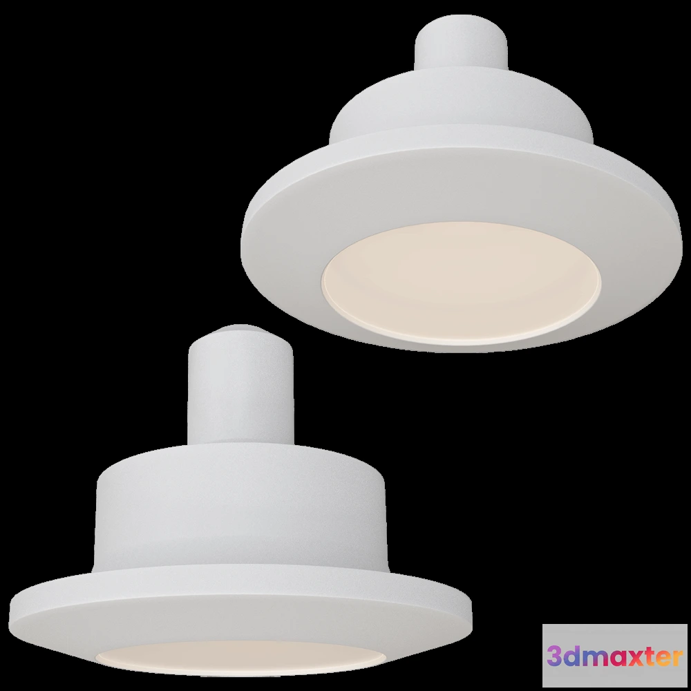 1657900 - DENKIRS - Waterproof luminaire DK3016-WH 3D Max