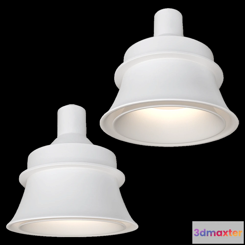 1657920 - DENKIRS - Waterproof luminaire DK2403-WH 3D Max