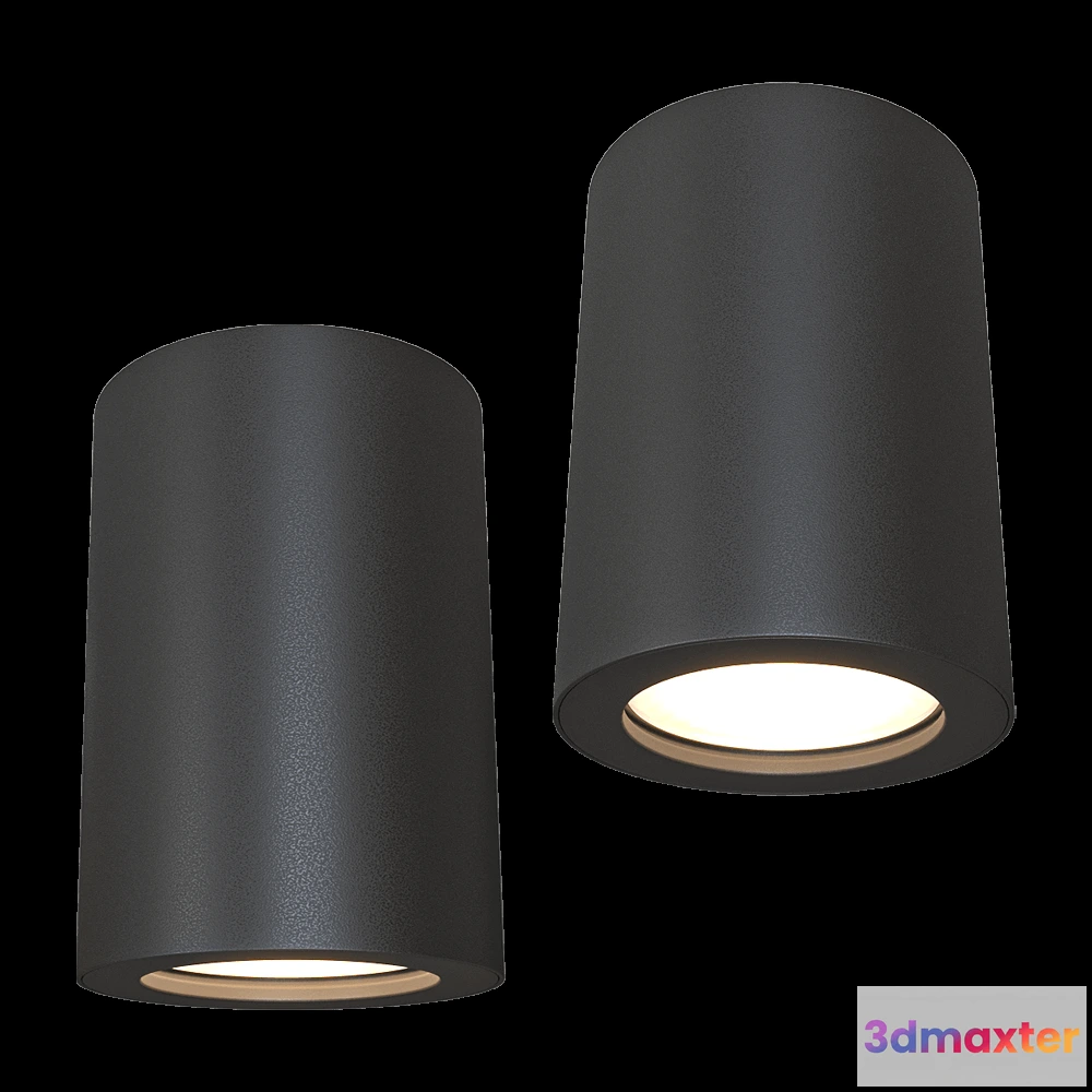 1657932 - DENKIRS - Waterproof luminaire DK3007-BK 3D Max