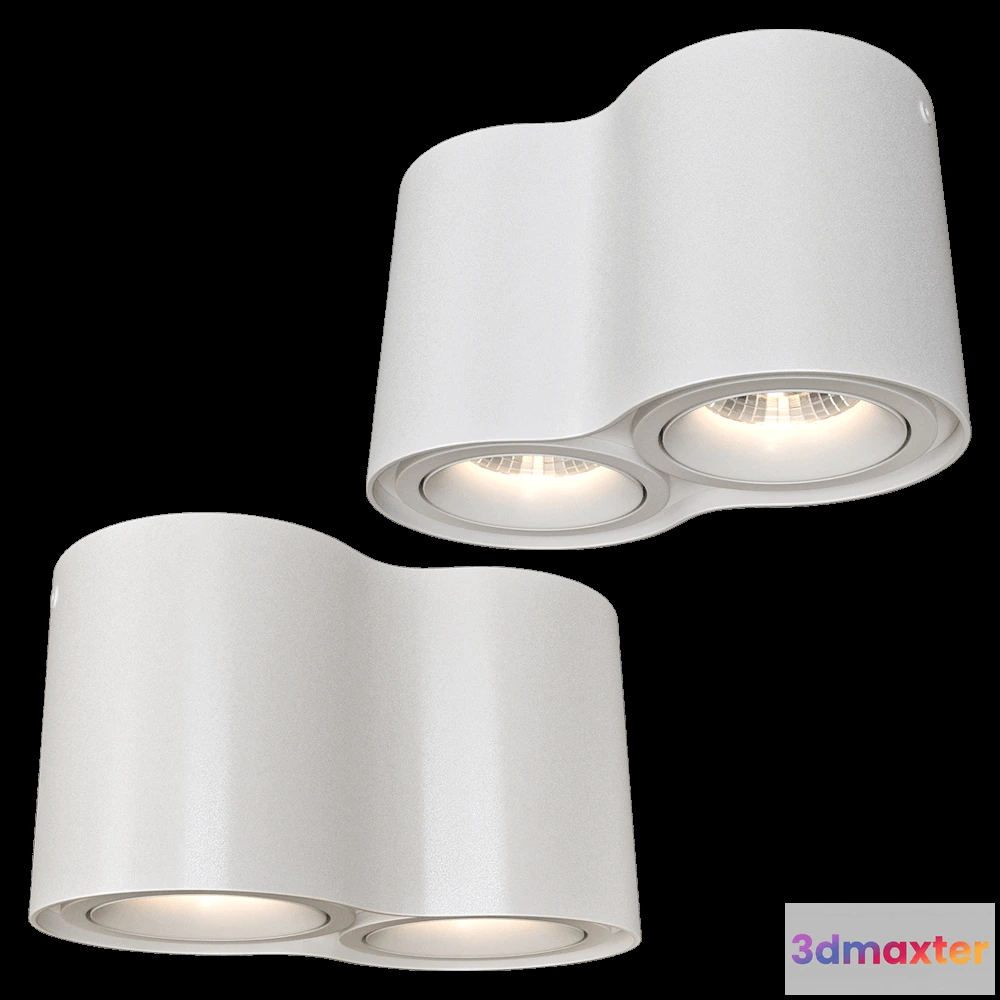 1657962 - DENKIRS - Spot overhead lamp DK2002-WH 3D Max