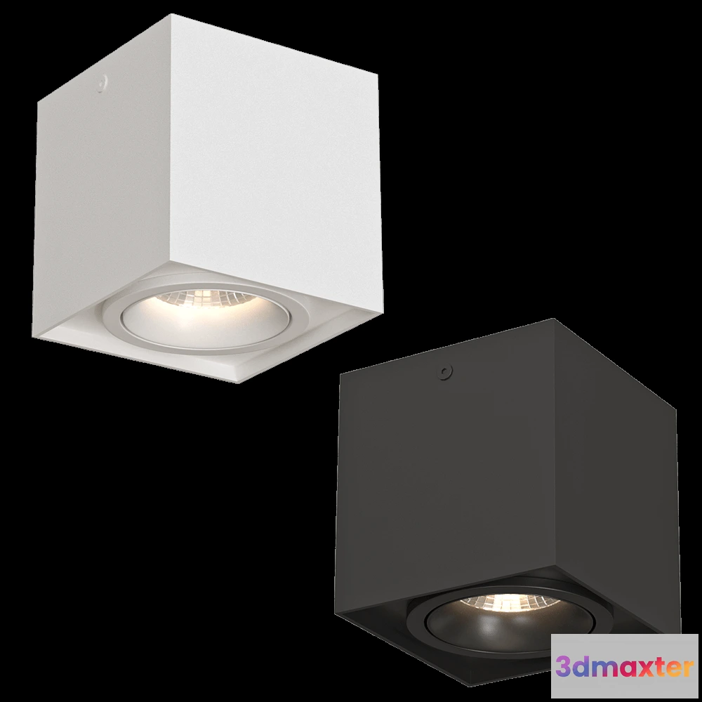 1657964 - DENKIRS - Spot overhead lamp DK2003-BK 3D Max