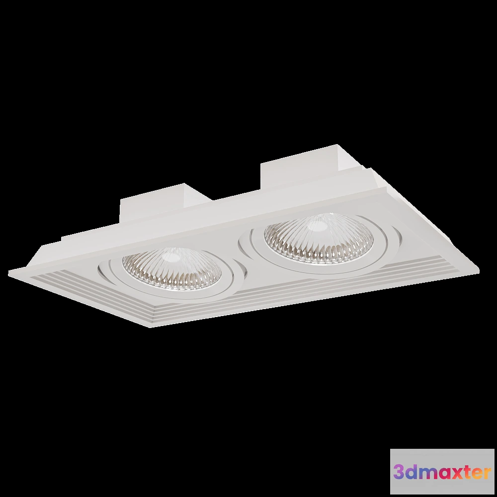 1658000 - Donolux - Spot lamp DL1889301 White SQ 3D Max