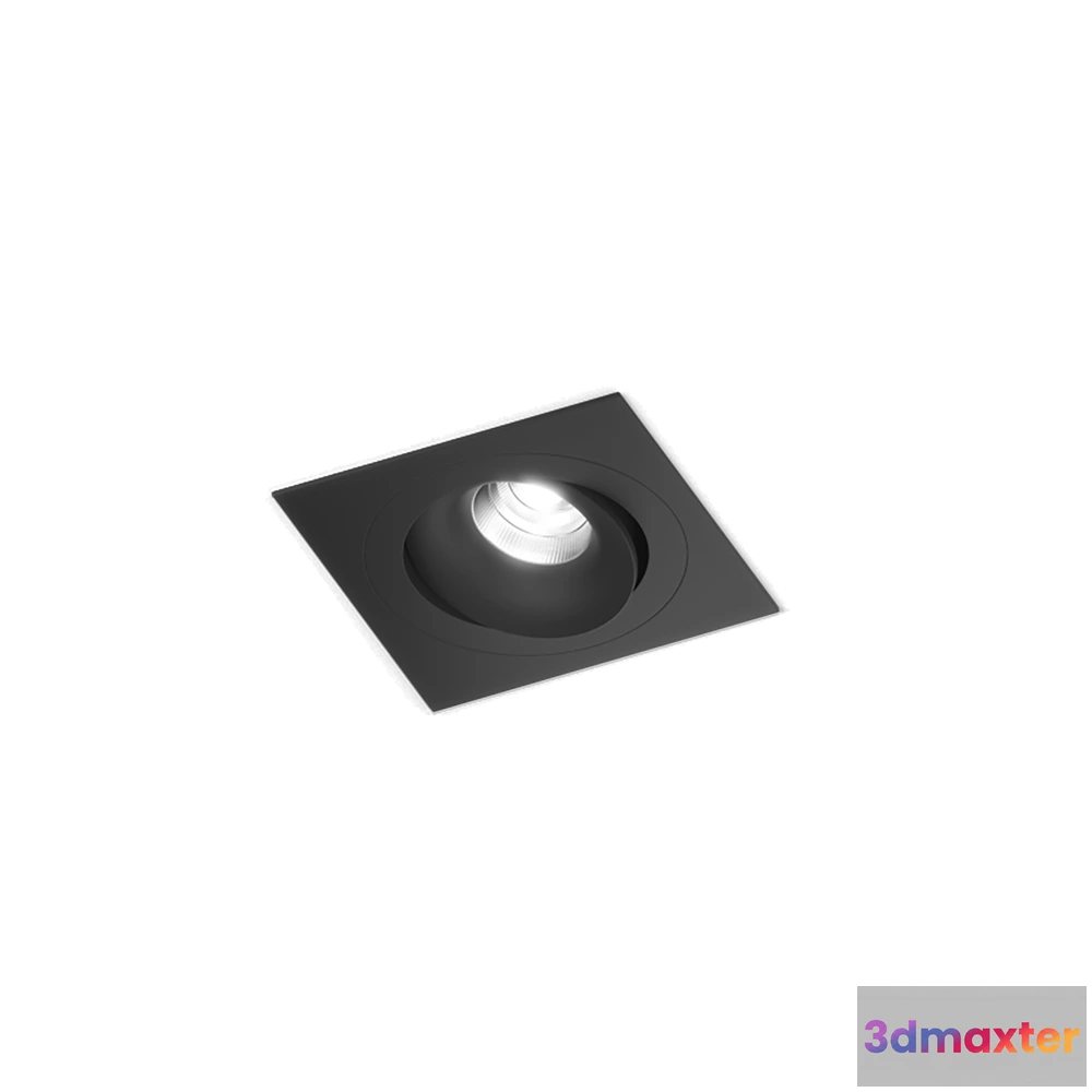 1658218 - Ledmonster - Spot lamp Gira frame 3D Max