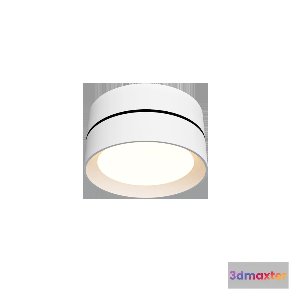 1658410 - LeDron - Spot lamp - Barrel White mini 3D Max