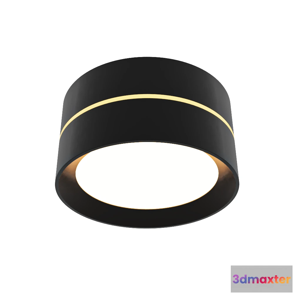 1658422 - LeDron - Spot lamp - Barrel Black 3D Max