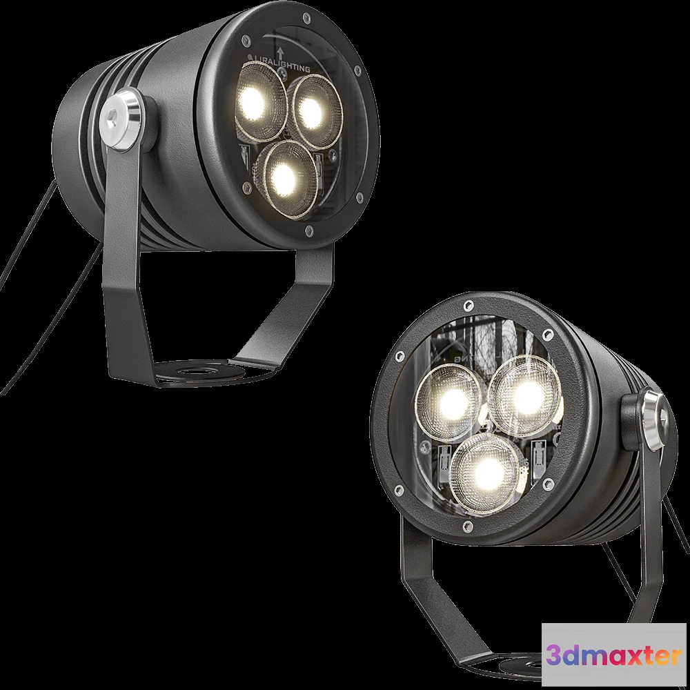 1658452 - Liralighting - Facade lamp Piston 90 3D Max