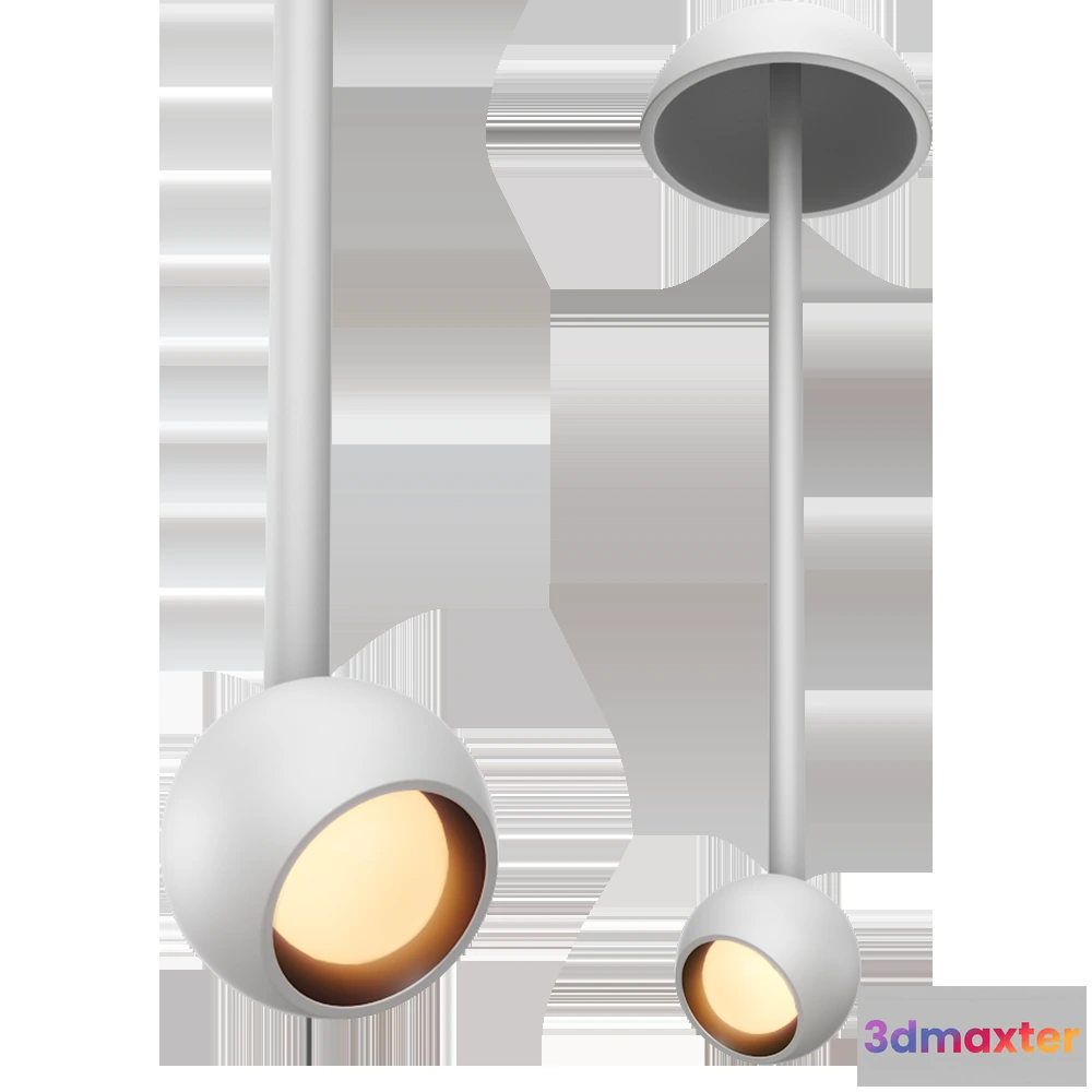 1658596 - Modular Lighting Instruments - Recessed light Modupoint Led Deep 3D Max