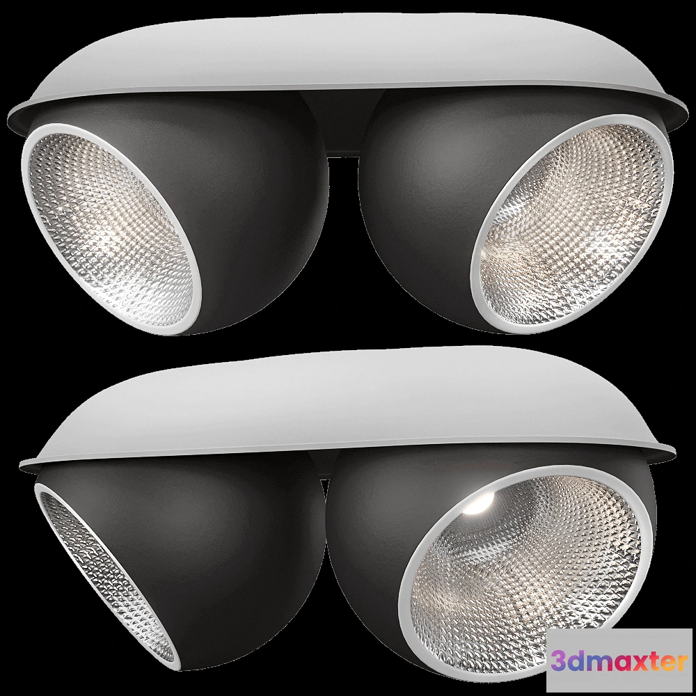 1658600 - Modular Lighting Instruments - Recessed lamp Marbul 3D Max