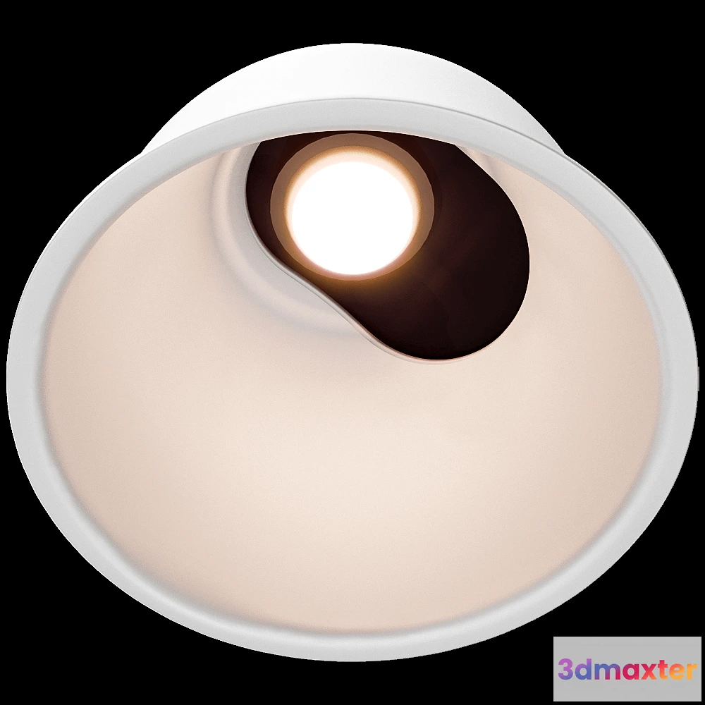 1658604 - Modular Lighting Instruments - Recessed luminaire Thimble 3D Max