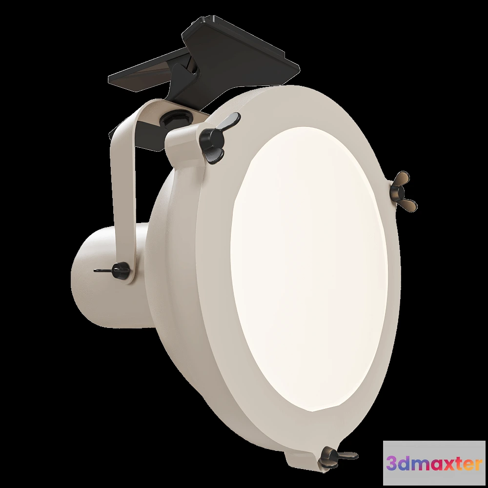 1658622 - Nemo Lighting - Clip light PROJECTEUR 165 PINCER 3D Max