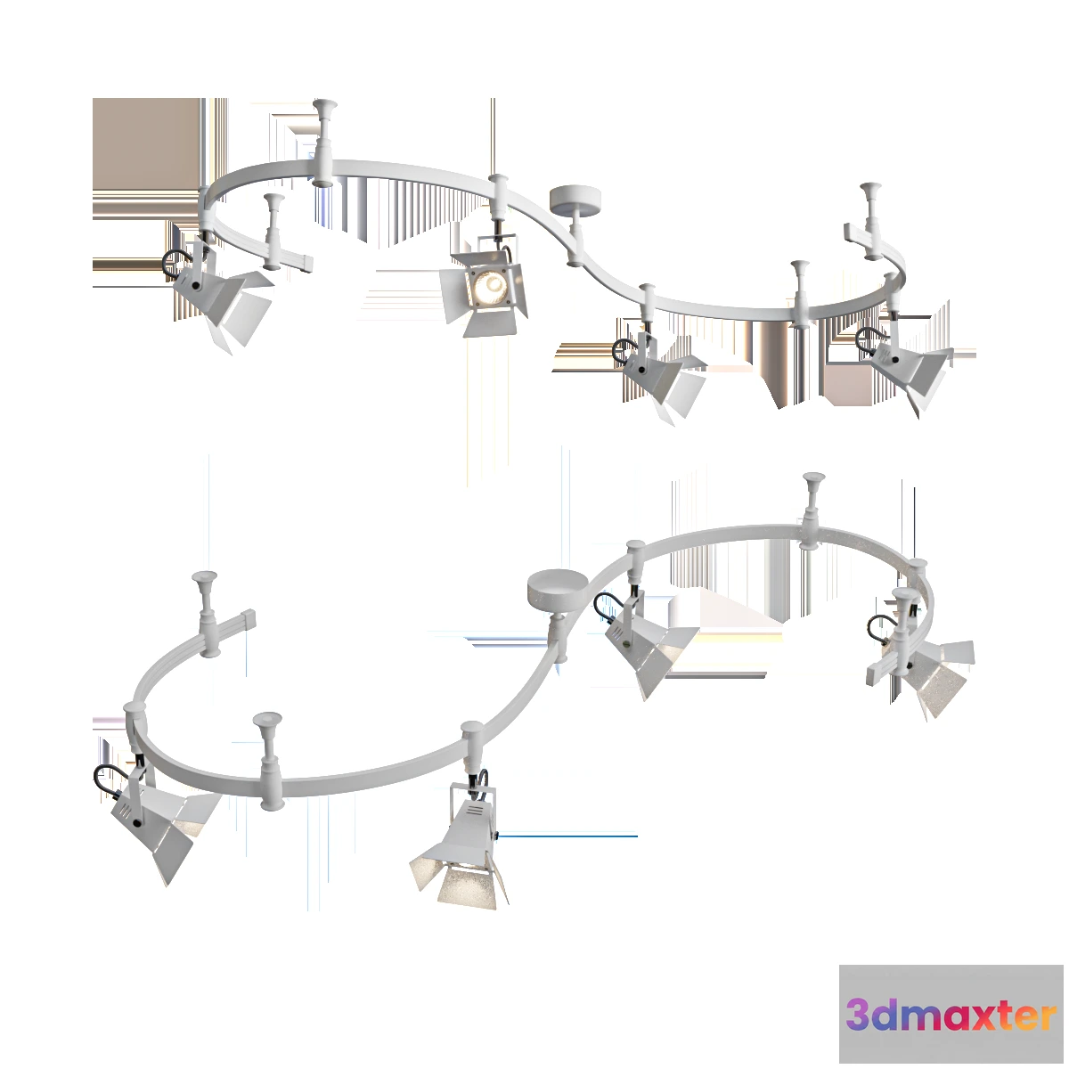 1658712 - Odeon Light - Odeon light 3631 6TR 3D Max