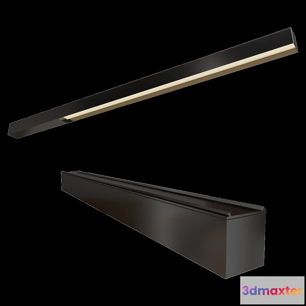 1658732 - ONOK - Track light Click Linear 1000mm 3D Max