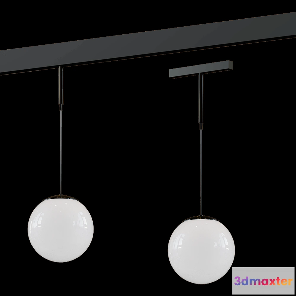 1658766 - Technolight - Pendant track lamp Globo 135 3D Max