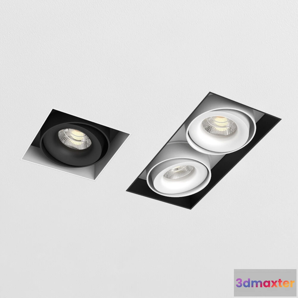 1658860 - lighting - Delta Light MINIGRID IN TRIMLESS 3D Max