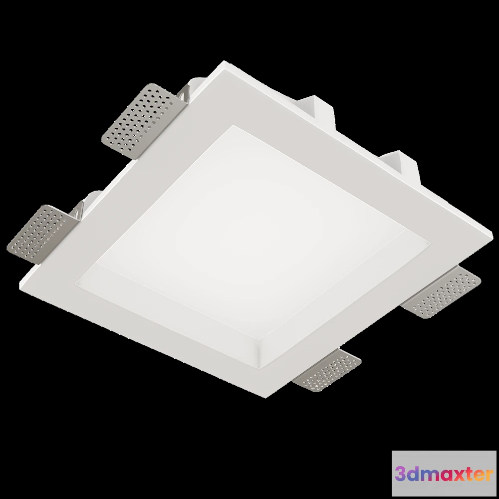 1658968 - Zenit STP - Recessed mounted luminaire Simple QuadroA25 3D Max