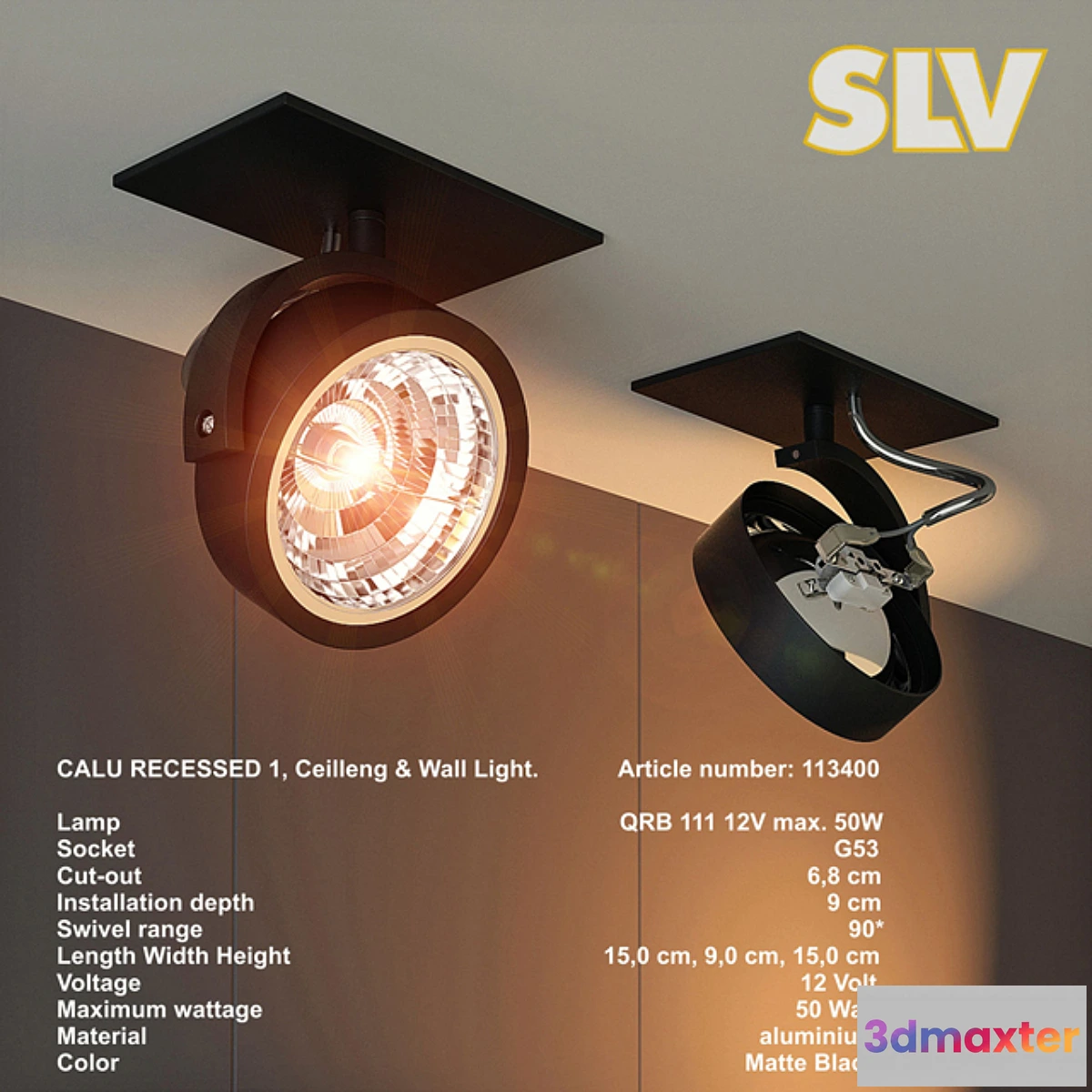 632721 - SLV CALU RECESSED 1