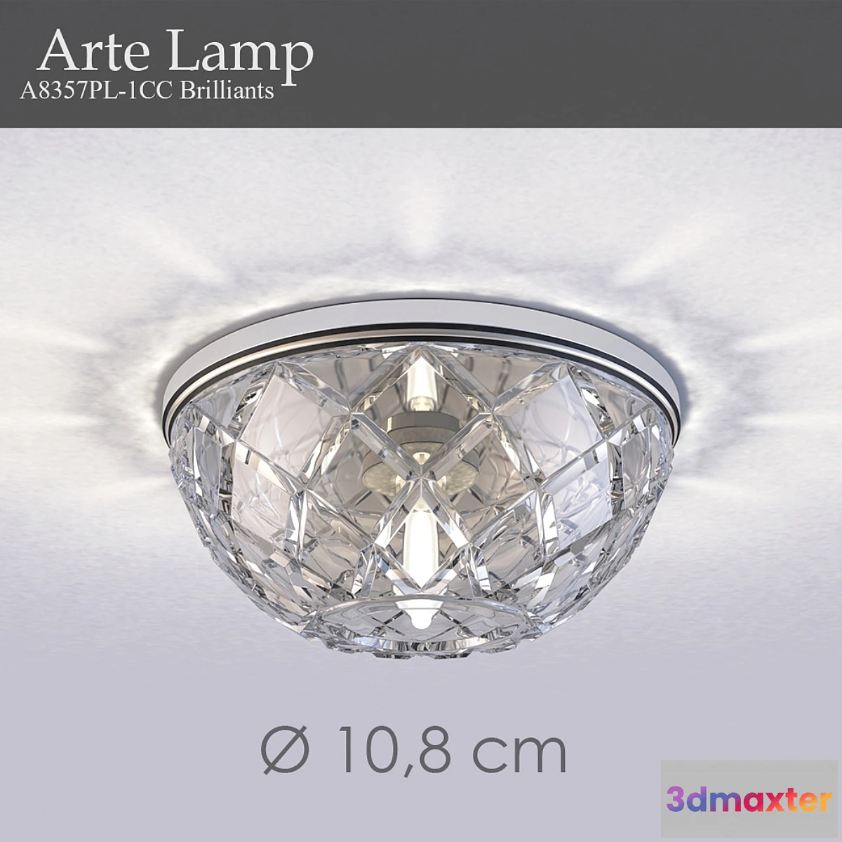 640557 - Arte Lamp A8357PL-1CC Brilliants