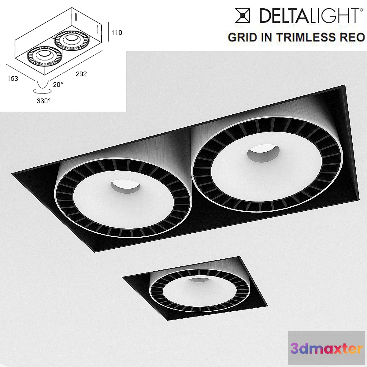 801730 - recessed luminaire deltalight