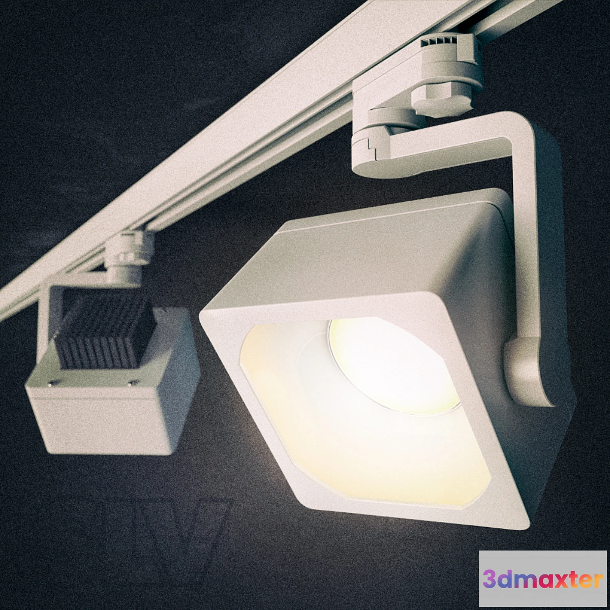 817214 - SLV Euro Cube DLMI Spot -white_silvergrey_black-