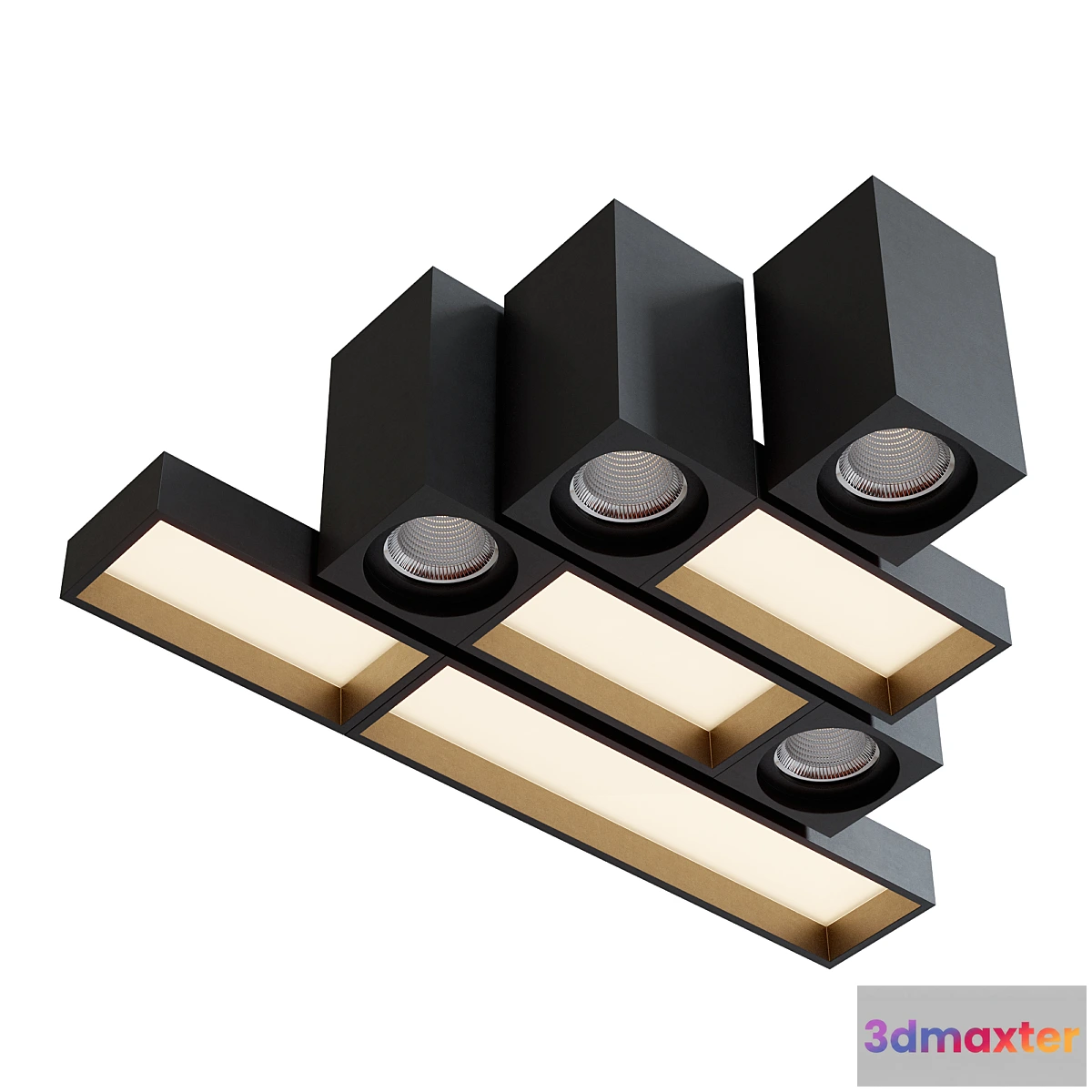 840218 - Modular Lighting Instruments QBINI Set - No.3