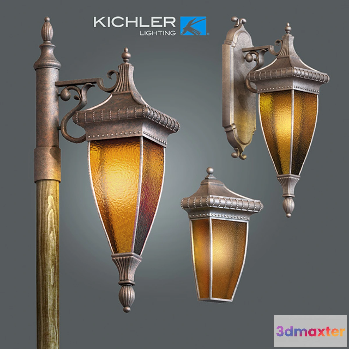 1273144 - kichler lighting Venetian Rain 3D Max