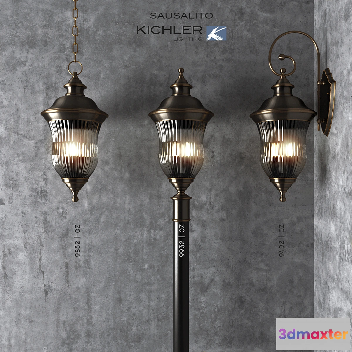 1285200 - Kichler Lighting 3D Max