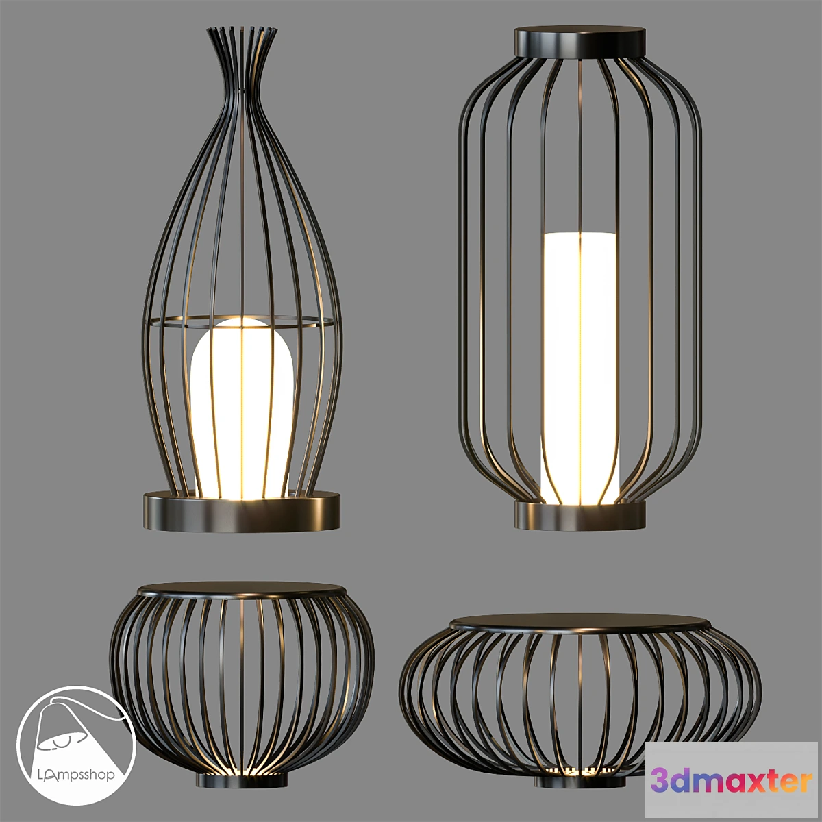 1304864 - LampsShop.com UL7025 Street Lights - No.2 3D Max