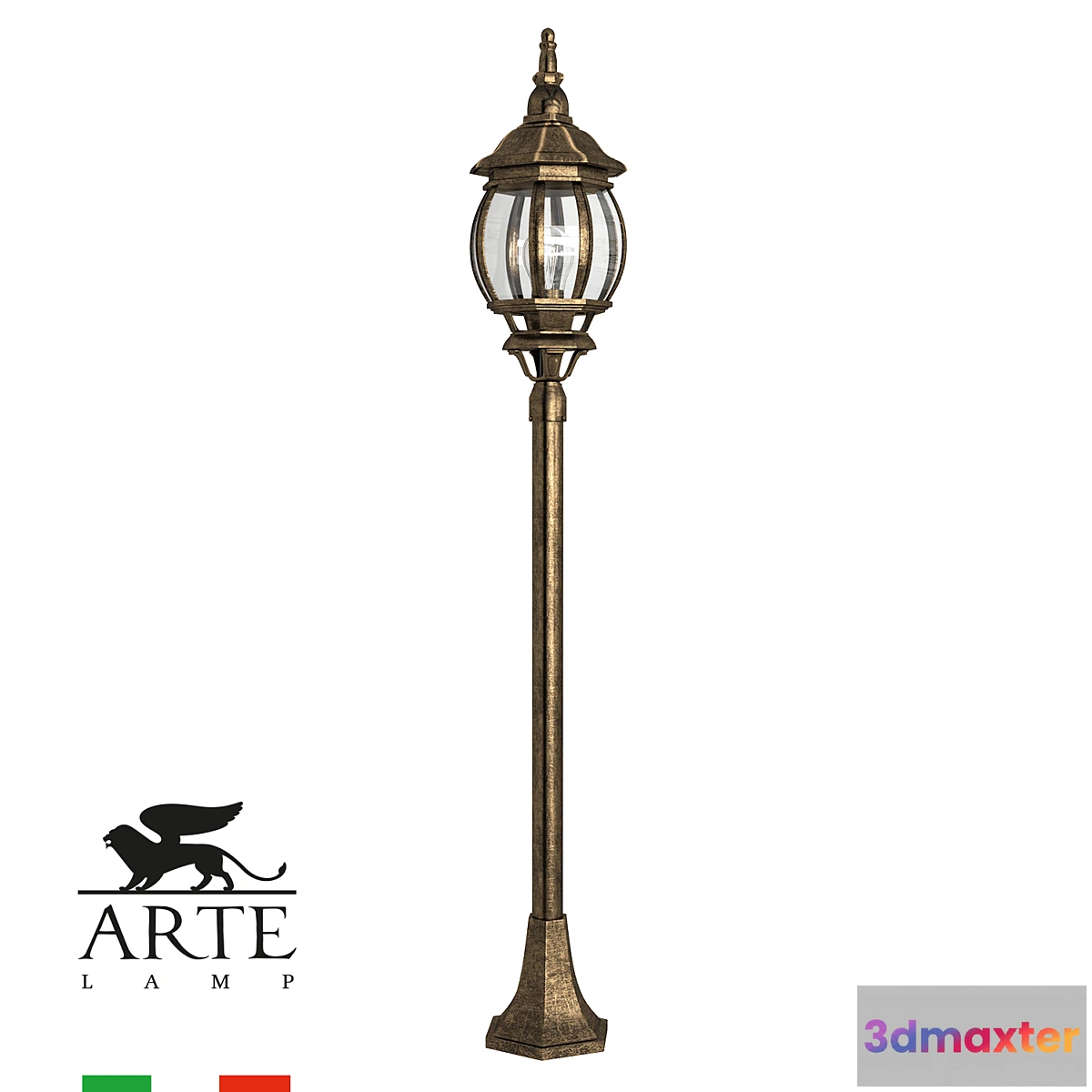 1330347 - ARTE Lamp ATLANTA A1046PA-1BN OM 3D Max