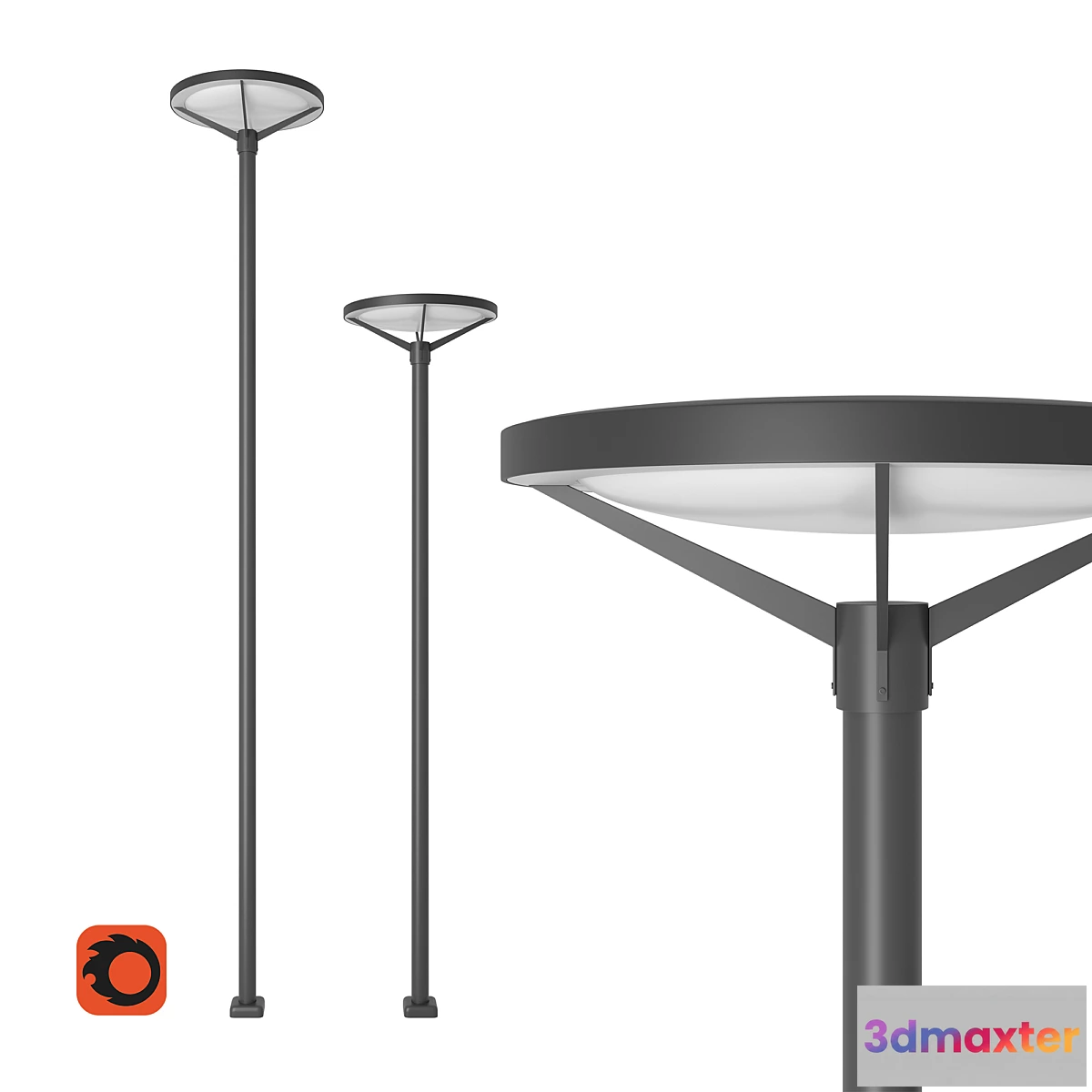 1347572 - Street lamp - Street LED light 3 3D Max