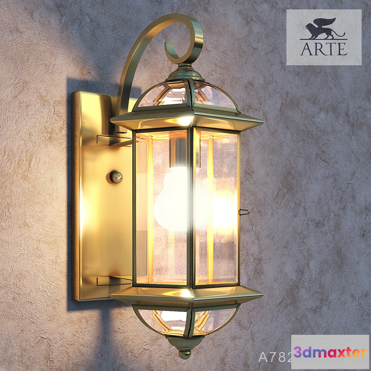 1401250 - Arte lamp A7820AL-1AB 3D Max