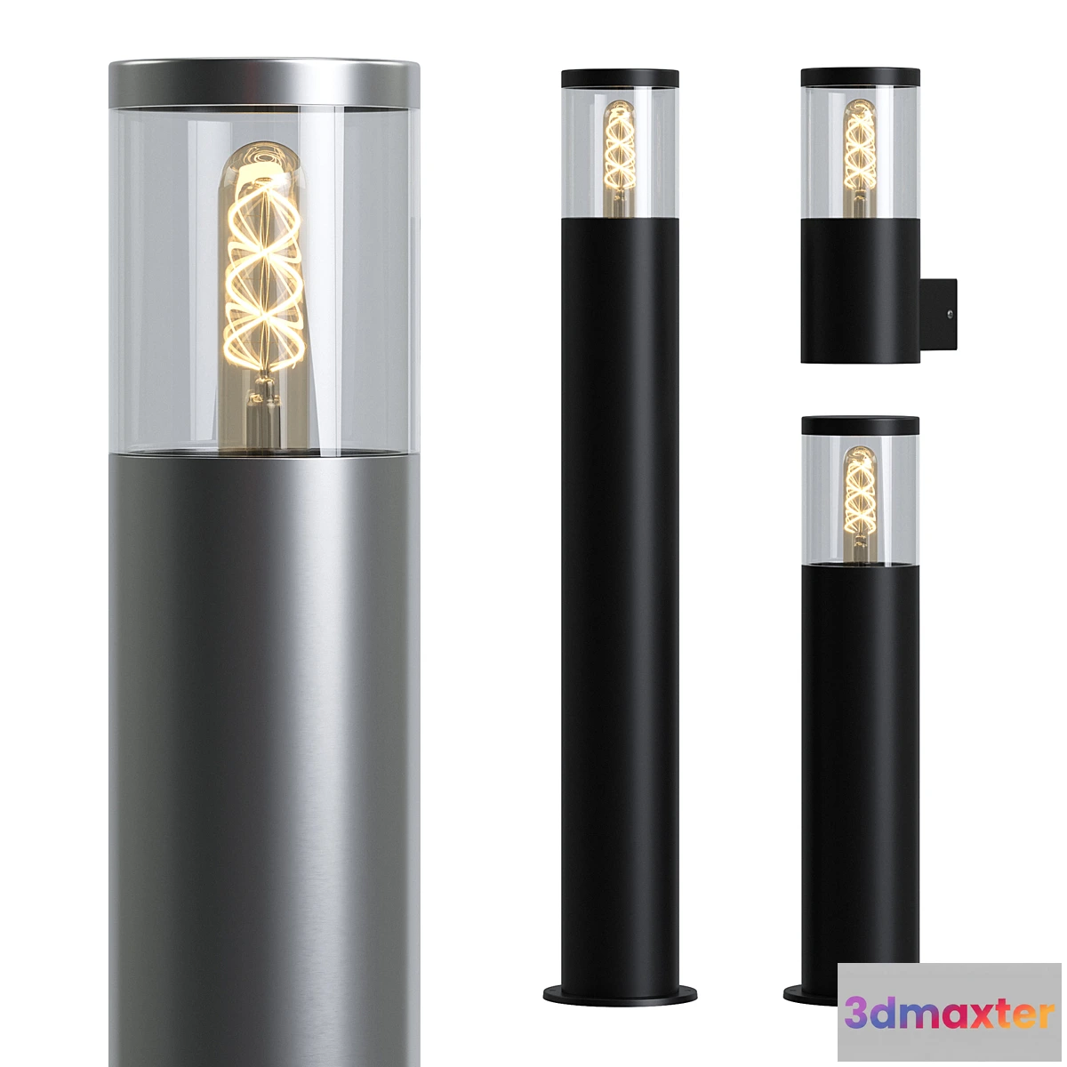 1428272 - Lucide Fedor Bollard Light 3D Max