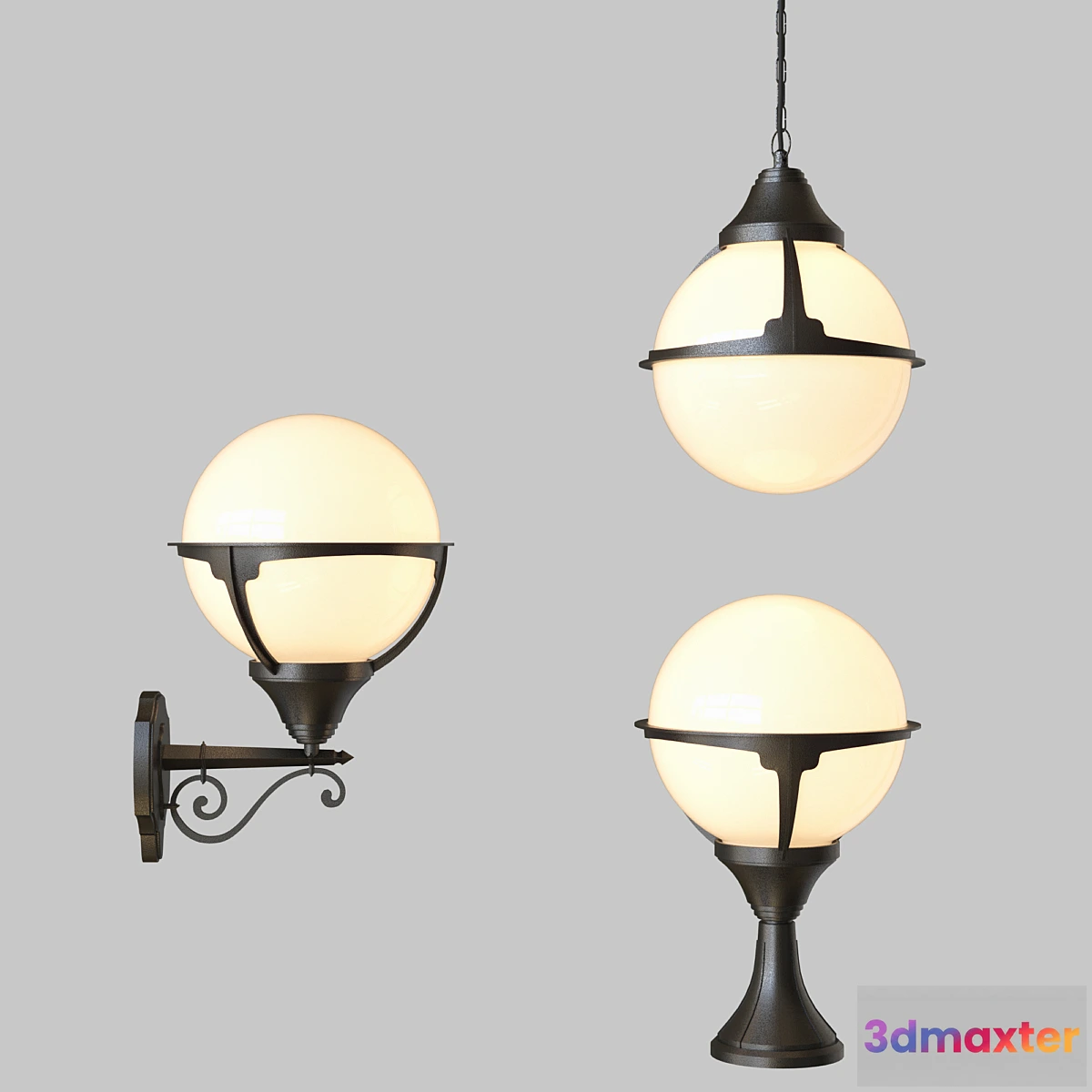 1457432 - Arte lamp monaco 3D Max