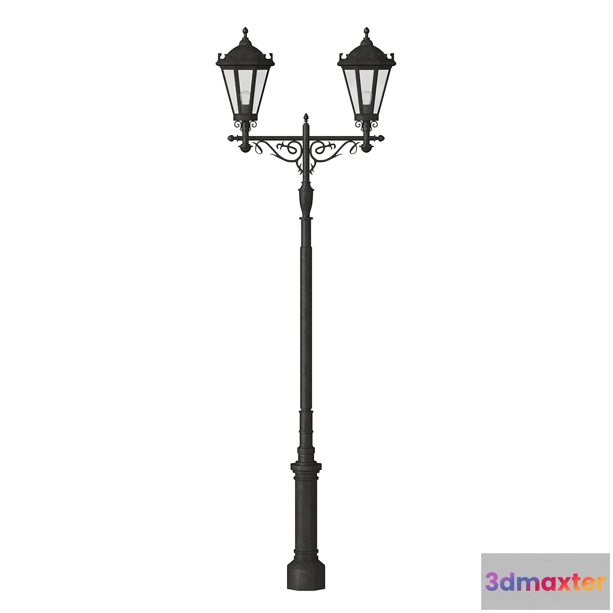 1466880 - Forged street lamp 3D Max