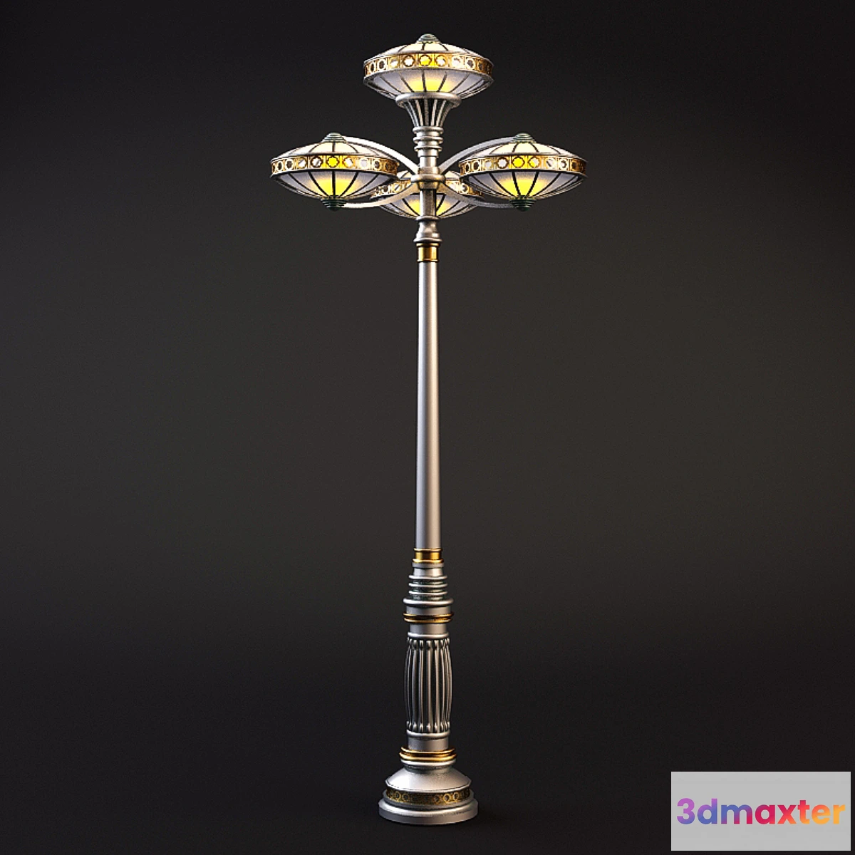 1473506 - Lamp post 3D Max