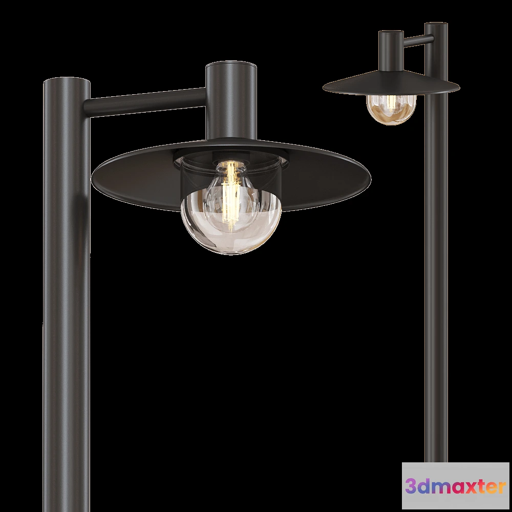 1609446 - Odeon Light - Street lamp Furcadia 48331F 3D Max
