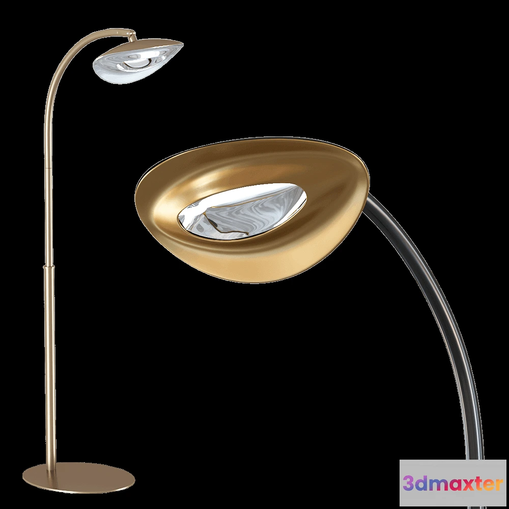 1609458 - Phormalab - Single floor lamp with medium arc Hotdoor HCA02 3D Max