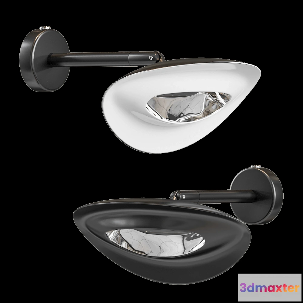 1609466 - Phormalab - Single wall mounting light Hotdoor HAA01 3D Max