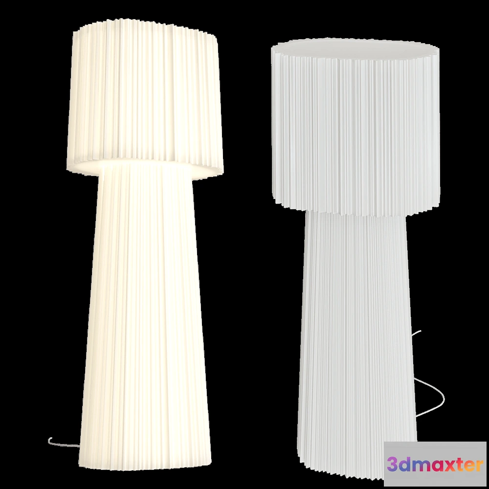 1609484 - Serralunga - Floor lamp Ruffle 3D Max