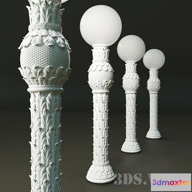 1609490 - exterior-models - garden lantern 3D Max