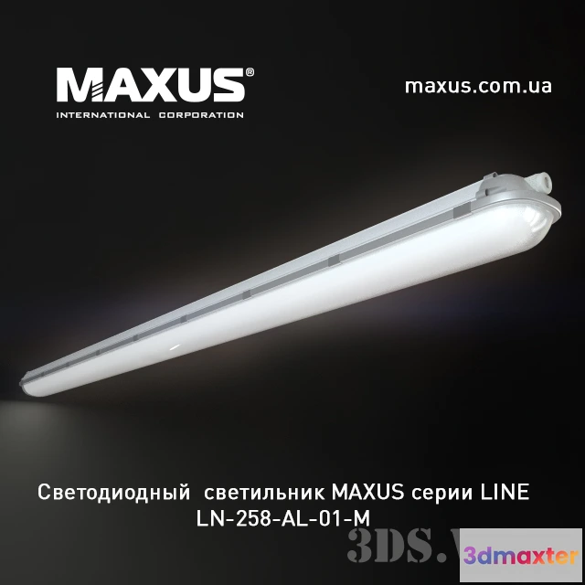1609510 - exterior-models - LED luminaire LINE 258 AL 3D Max
