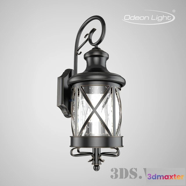 1609532 - exterior-models - Outdoor wall lamp ODEON LIGHT 4045  3W SATION 3D Max