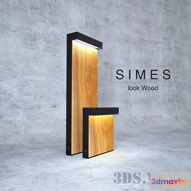 1609536 - exterior-models - SIMES LOOK WOOD 3D Max