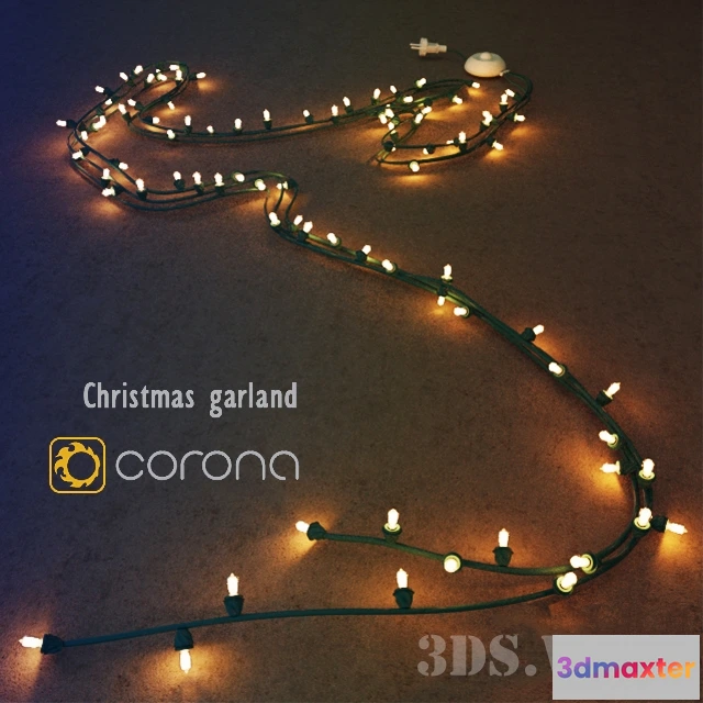 1609538 - exterior-models - Festive garland 3D Max