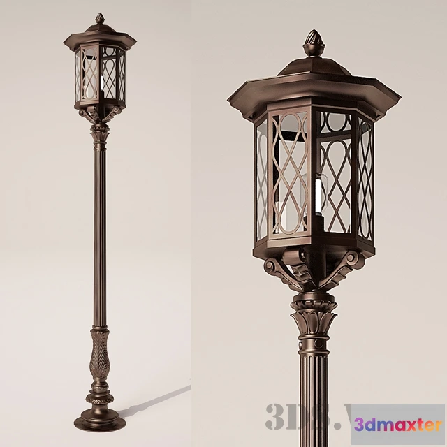 1609548 - exterior-models - Street Light Robers AL6724 3D Max