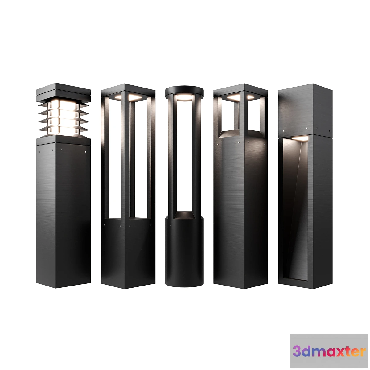 707074 - Pathway Lighting Set - Metal